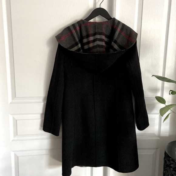Marisfrolg Wool Coat with Hood - Picture 4 of 16